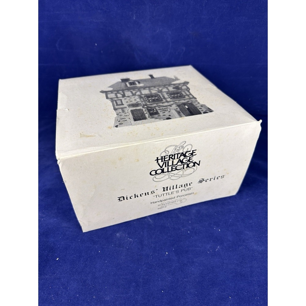 Dept 56 Heritage Village Dickens Lane Village Series Tuttle's Pub 6507-2 Retired - Picture 3 of 8